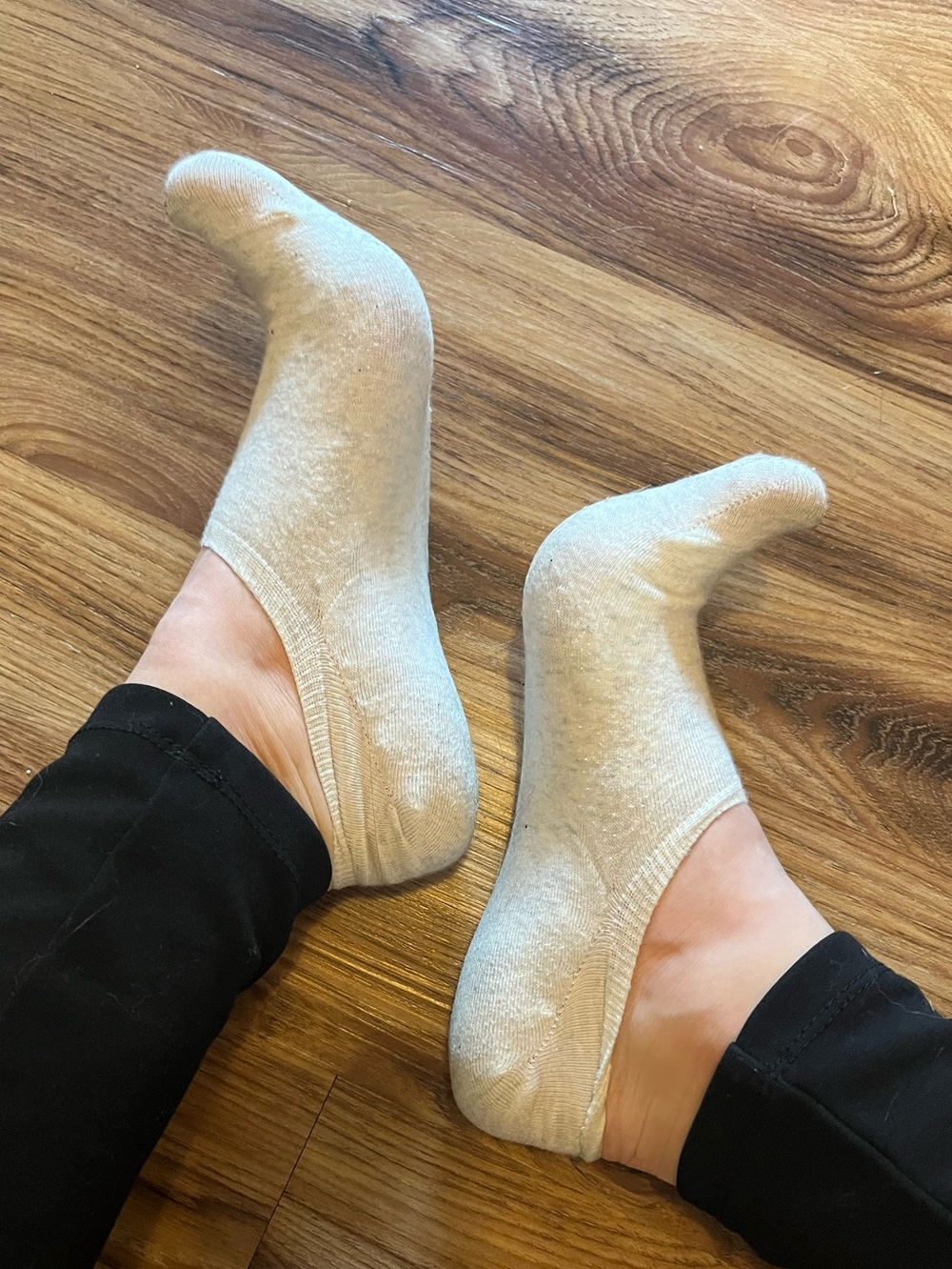 bundle of well worn ankle socks (see description)